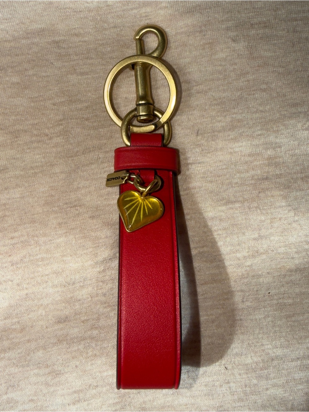 Coach Keychain
